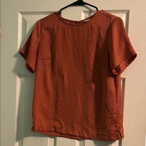 a new day Women's Short Sleeve Top in Rust